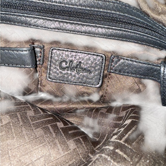 Cole Haan Elegant Black Leather Tote Bag in great conditions comfy and chic - Picture 16 of 16